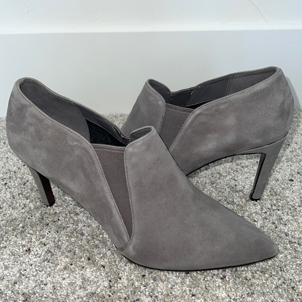 NWOB COLE HAAN ALLAIRE BOOTIE STORM CLOUD US 8.5 B